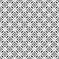 textura de patrones sin fisuras en blanco y negro. diseño gráfico ornamental en escala de grises. adornos de mosaico. plantilla de patrón. ilustración vectorial. Eps10. vector