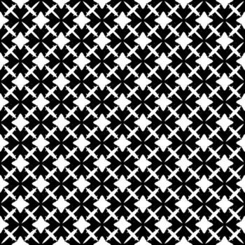 Black and white surface pattern texture. Bw ornamental graphic design. Mosaic ornaments. Pattern template. vector