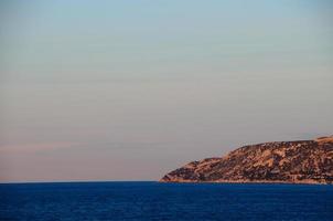 coastline and sea at Marseille photo