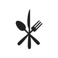 Vector cutlery, Fork, knife Icon template black color editable. Vector cutlery, Fork, knife Icon symbol Flat vector illustration for graphic and web design.