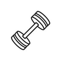 Dumbbells barbell muscle lifting icon template black color editable. Dumbbells barbell muscle lifting icon symbol Flat vector illustration for graphic and web design.