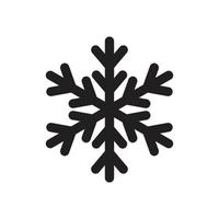 congelado, plantilla de icono de nieve color negro editable. Congelado, símbolo de icono de nieve ilustración vectorial plana para diseño gráfico y web. vector