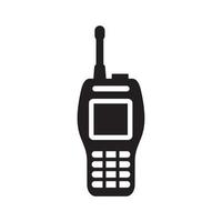 walkie talkie set icono ilustración vectorial para diseño gráfico y web. vector