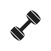Dumbbells barbell muscle lifting icon template black color editable. Dumbbells barbell muscle lifting icon symbol Flat vector illustration for graphic and web design.