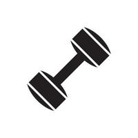 Dumbbells barbell muscle lifting icon template black color editable. Dumbbells barbell muscle lifting icon symbol Flat vector illustration for graphic and web design.