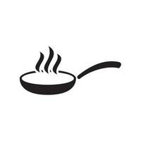 frying pan icon vector illustration