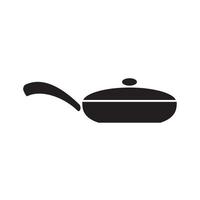 frying pan icon vector illustration.