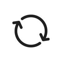 Substitution icon template black color editable. Substitution icon symbol Flat vector illustration for graphic and web design.
