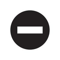 Traffic Stop icon template black color editable. Traffic Stop icon symbol Flat vector illustration for graphic and web design.