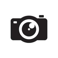 Camera icon template black color editable. Camera icon symbol Flat vector illustration for graphic and web design.