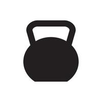 Dumbbells barbell muscle lifting icon template black color editable. Dumbbells barbell muscle lifting icon symbol Flat vector illustration for graphic and web design.