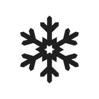 congelado, plantilla de icono de nieve color negro editable. Congelado, símbolo de icono de nieve ilustración vectorial plana para diseño gráfico y web. vector