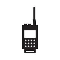 walkie talkie set icono ilustración vectorial para diseño gráfico y web. vector