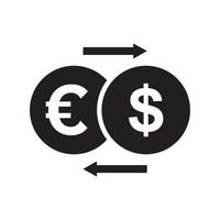 Money Exchange Transfer money icon vector illustration for graphic and web design.