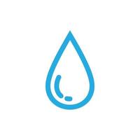 A drop icon template black color editable. vector