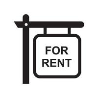 for rent icon vector