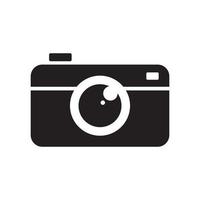 Camera icon template black color editable. Camera icon symbol Flat vector illustration for graphic and web design.