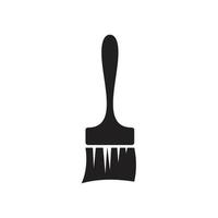 Paint brush icon symbol Flat vector illustration for graphic and web design.