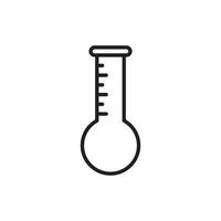 Test tubes icon template black color editable. Test tubes icon symbol Flat vector illustration for graphic and web design.