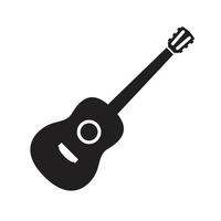 plantilla de icono de guitarra eléctrica color negro editable. icono de guitarra eléctrica trabajo en equipo icono símbolo ilustración vectorial plana para diseño gráfico y web. vector