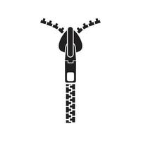 Zipper zip pulls or zipper pullers vector Icon template black color editable. zip pulls or zipper pullers vector Icon symbol Flat vector illustration for graphic and web design.