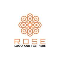 Rose logo vector