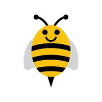 Bee animal icon design vector