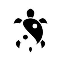 diseño de icono de tortuga vector
