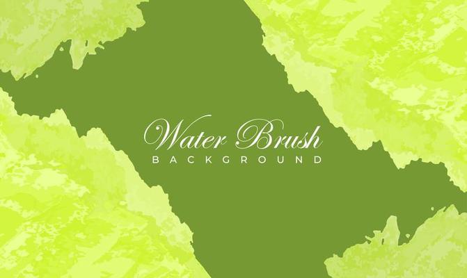 Vector banner abstract water brush isolated on white background. Hand drawn abstract color paint brush strokes set. Watercolor elements.