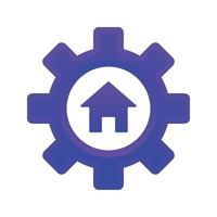 home service logo element design template icon vector