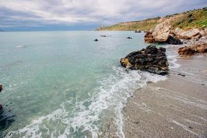 Beautiful Cape Milazzo. Italy. photo