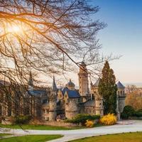 old ancient castle in the Netherlands photo