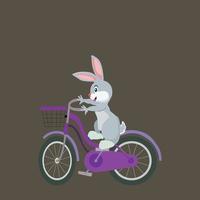 Rabbit Bike Bicycle vectors