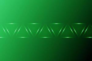 Abstract green futuristic light background, modern stripes pattern. Vector illustration. photo