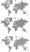 world map,Simple flat vector illustration,World Map Vector