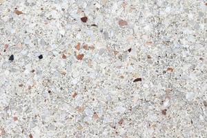 Terrazzo finish floor or wall. Concrete texture for background. Abstract marble pattern for interior, wallpaper, skin tile luxurious and design. Top view. photo