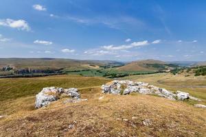 View of Conistone Pie mountain in the Yorkshire Dales National Park photo