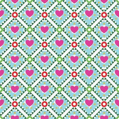 Weaving Pattern square more frequent, Vector seamless pattern. Modern stylish texture. Trendy graphic design for out clothes test equipment, interior, wallpaper mini heart.