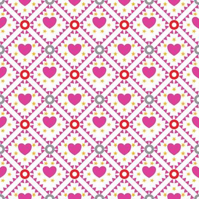 Weaving Pattern square more frequent, Vector seamless pattern. Modern stylish texture. Trendy graphic design for out clothes test equipment, interior, wallpaper mini heart.