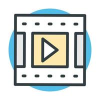 Video Film Concepts vector