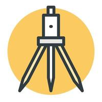 Survey Theodolite Concepts vector