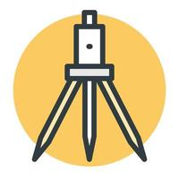 Survey Theodolite Concepts vector