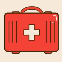 First aid kit vector illustration