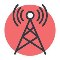 Wifi Tower Concepts vector