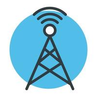 Wifi Tower Concepts vector