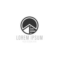 Mountain Logo Template. Vector Illustration.