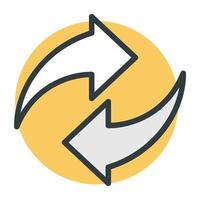 Trendy Synchronization Concepts vector