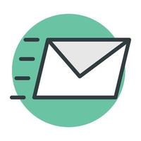 Sending Mail Concepts vector
