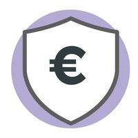 conceptos de seguridad económica vector