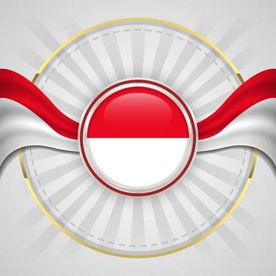 indonesia flag background concept for indonesia independence day illustration